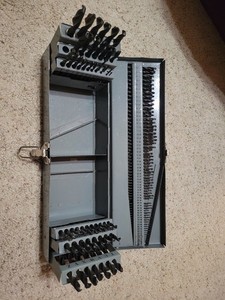 110 Piece HSS Drill Bit Set