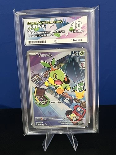 ACE 10 Perfect Subgrades Turtwig 040 First Partner Illustration Series 1