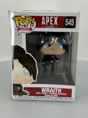 Funko POP! Games Apex Legends Wraith #545 Vinyl Figure DAMAGED BOX SEE PICS