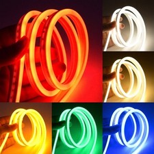 12V Flexible LED Strip Waterproof Sign Neon Lights Silicone Tube 2M, 4M USA