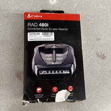 Cobra RAD 480i Connected Radar and Laser Detector Long Range Alerts
