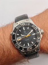 TAG Heuer Aquaracer Men's Black Watch - WAJ1110 Mens Watch 43mm