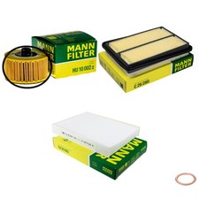 MANN-FILTER Inspektionspaket Filterset für Nissan Qashqai II Geländewagen