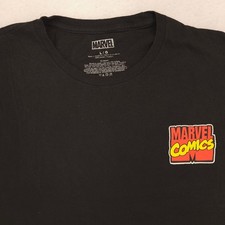 Marvel Comics Crew Neck Graphic Short Sleeve ...