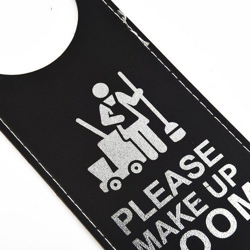 Replacement Door Sign Leather Wall Decoration 24*8cm Hang On Door Or Wall - Picture 8 of 24