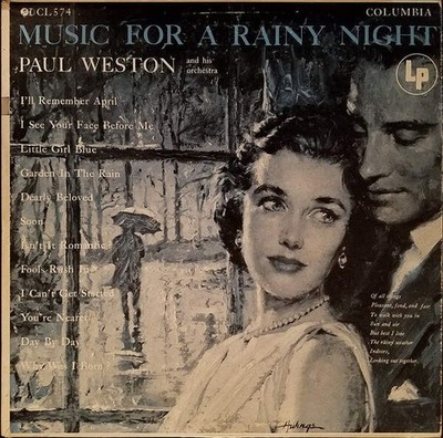 Paul Weston And His Orchestra - Music For A Rainy Night (VINYL)