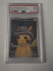 Grey Felt Hat Pikachu Psa9