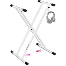 Piano Keyboard Stand - X Style Adjustable and Portable Heavy Duty Music Stand