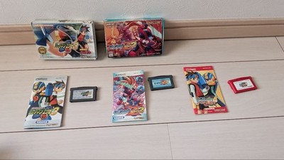 GAMEBOY ADVANCE RockMan EXE 3 Punk Chip inklusive RockMan Zero 2 EXE4