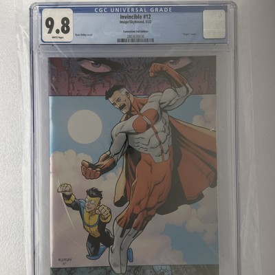 Invincible #12 CGC 9.8 Ottley FOIL Virgin Variant Convention