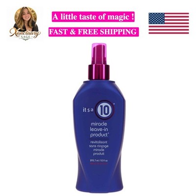 10 oz. Miracle Leave-In Treatment - Unscented UV Protectant for All Hair Types