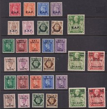 EAF/BMA/BA Somalia Stamps 1943-1950 SGS1/31 Complete BOIC Set Mint Hinged CV&pound;148
