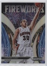 2022-23 Panini Prizm Draft Picks Fireworks Silver Stephen Curry #FW-SC 0c3