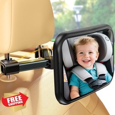 Car Mirror for Baby, Safety Car Seat Mirror for Baby Rear Facing with Clear V...
