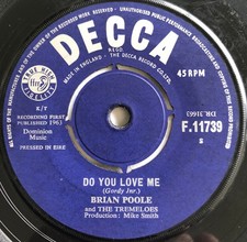 Brian Poole & The Tremeloes - Do You Love Me, 7