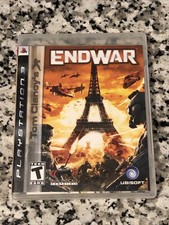 Tom Clancy's EndWar (PS3) Complete With Manual & Quick Start Guide - Tested!