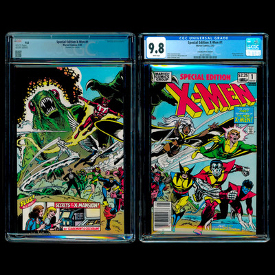 SPECIAL ED X-MEN #1 CANADIAN PRICE VARIANT CPV NEWSSTAND CGC 9.8 DAVE COCKRUM