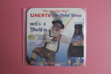 Beer mat BREWERY UNERTL MARKTOBERNDORF from collection