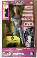 2000 Britney Spears I Will Be There MCD Velvet Silver Singing YaBoom Doll HTF NM