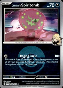 Cynthia's Spiritomb 133/217 Ascended Heroes Poke Ball Reverse Holo