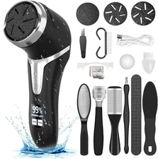 Electric Callus Remover for Feet with Vacuum, Professional Pedicure Tools Kit