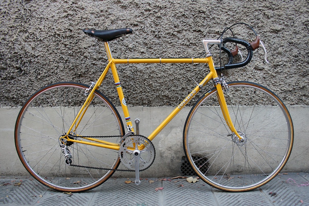 colnago super roma 1969 campagnolo nuovo record italy steel bike
