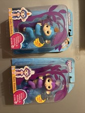 Lot Of 2 Fingerlings Baby Monkeys by WowWee. New. Fast shipping.