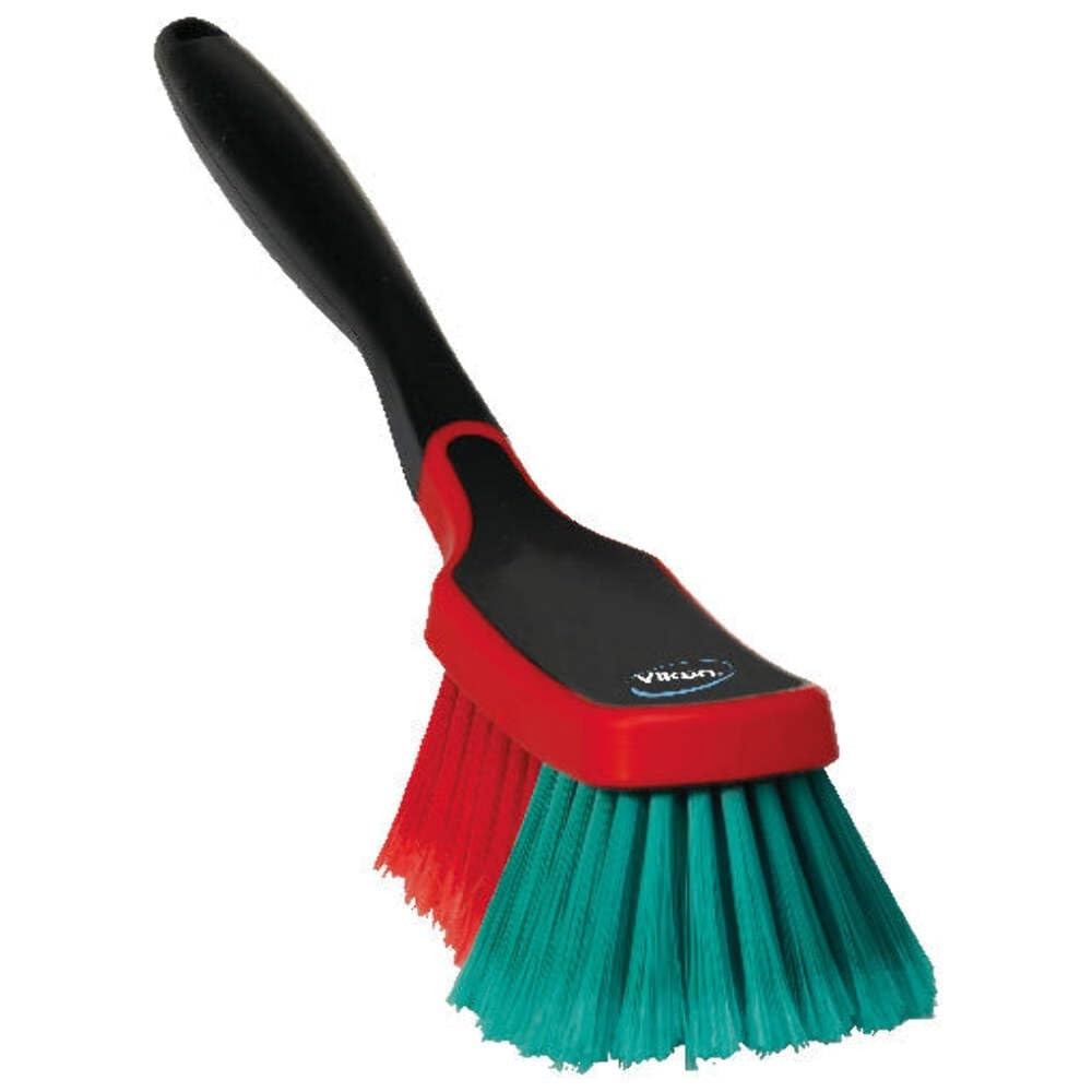 Vikan 525252 Vehicle Brush, Wheel Brush, Soft/Split, Black, 290 mm Length, 70 m