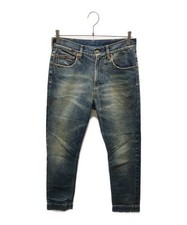 GUCCI Painted denim pants 497358 Indigo 497358