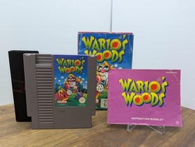 Wario Woods (Nes) Nintendo Entertainment System Complete - PAL - Tested 