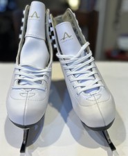 American Athletic Shoe Tricot Lined Multi-Layer Ankle Support Figure Skates US 4