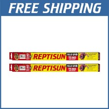 Zoo Med Reptisun 10.0 UVB Lamps, 2pk