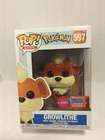 Funko Pop! Pokemon #597 Growlithe Flocked 2020 Fall Convention Limited Edition
