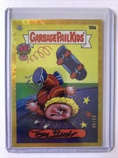 Garbage Pail Kids 40th Anniversary 2025 Auto Hurt Curt 50a Tom Bunk Gold 49/50