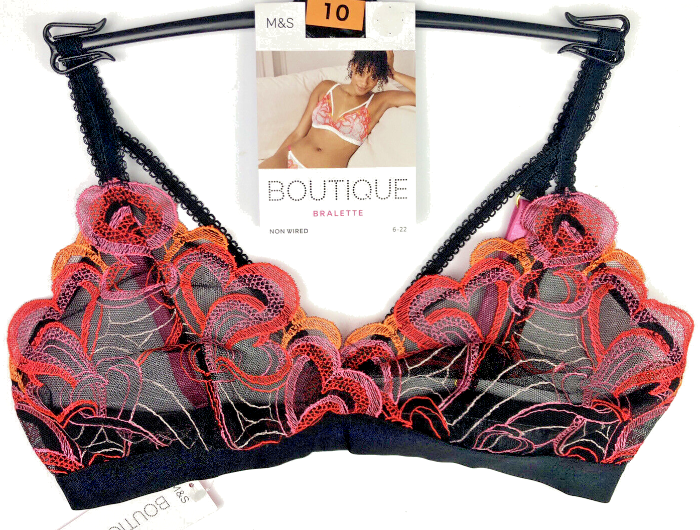 Marks & Spencer Boutique Bralette UK 10 M&S BNWT