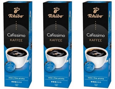 3 x TCHIBO Cafissimo Kaffee Fine Aroma 3 x 10 capsules - 30 pieces