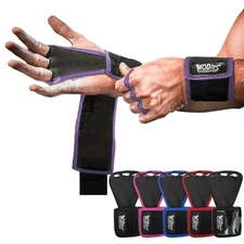Wodies Gymnastics Hand Grips With Wrist Support For Weightlifting And Training