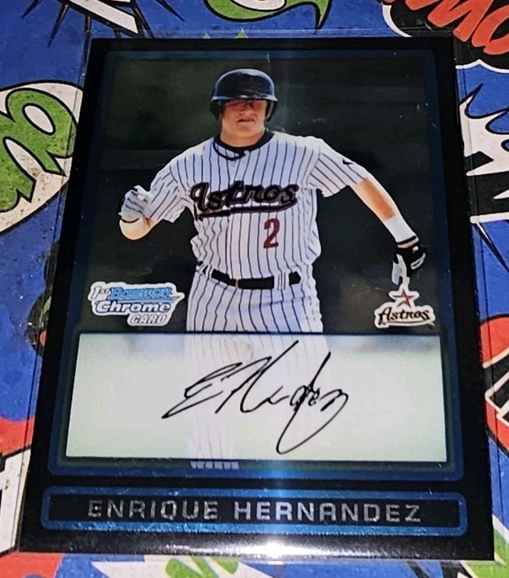 2009 Bowman Draft Prospects Chrome 1st Card Enrique "Kike" Hernandez #BDPP3 Rc