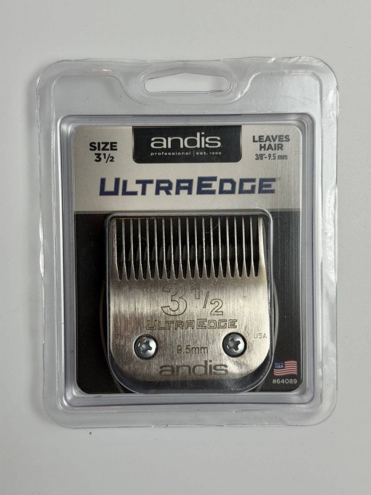 Andis UltraEdge Detachable Clipper Blade Size 3-1/2 [3.5] new!! #64089