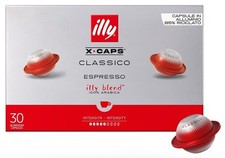 30 Capsule Alluminio Caffe Illy X-Caps Tostato Classico 100% Arabica