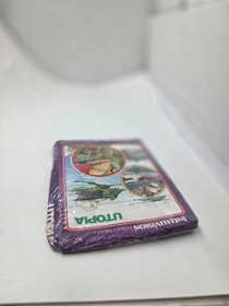 NEW SEALED UTOPIA WITH CRUSHED BOX GAME FOR INTELLIVISION CONSOLE  #E30