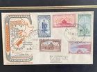 1950 New Zealand Canterbury Centennial FDC - Full Set - Exhibition Cancel