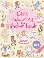 Girls' Colouring and Sticker Book (First Colouring & Sticker Boo
