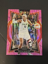 Rhyne Howard - 2024 Select WNBA pink Flash Prizms Insert Card