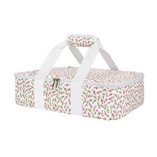 Insulated Casserole Carrier for Hot or Cold Food, Lasagna Lugger Tote Warmer ...