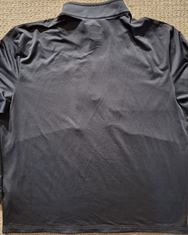 Chemise Callaway Weather Series 1/4 Zip Homme, Manches Longues, Golf, Vert, Taille XL, Neuve