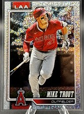 2026 Topps Series 1 Celebration Mike Trout #350 Confetti Foil LA Angels SP