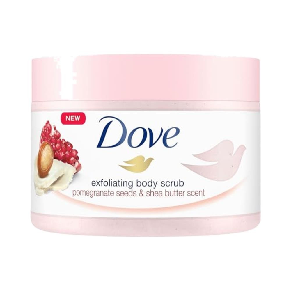 Dove Pomegranate Seeds & Shea Butter Body Scrub 225ml