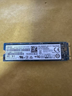 SanDisk 256gb X400 M.2 74% Health SSD