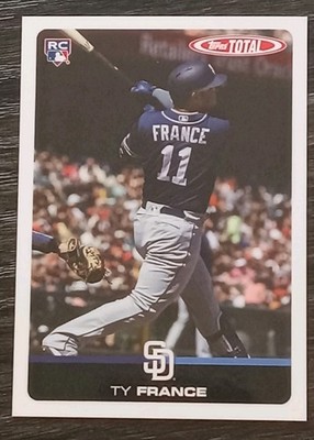 2019 Topps Total Ty France #822 Rookie RC
